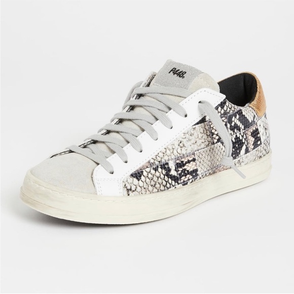 P448 Picasso Women’s Sneakers Reptile Python - Picture 9 of 16